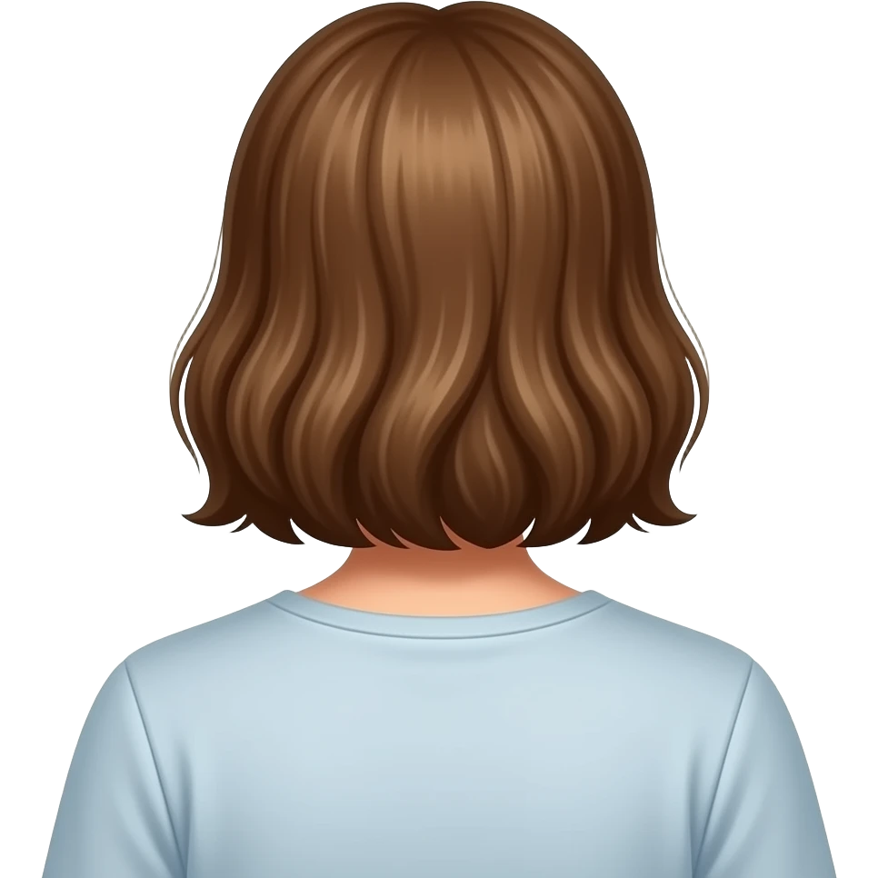 Frau von hinten emoji