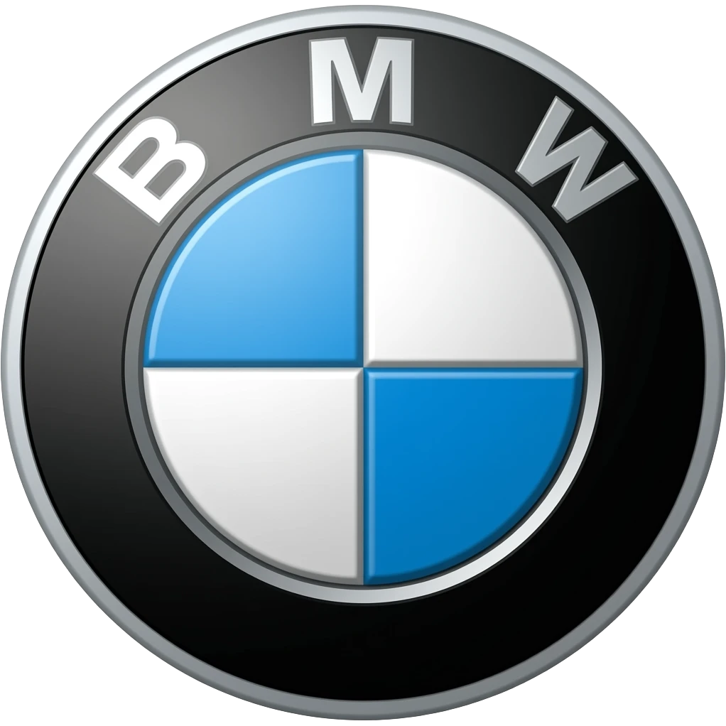 Bmw Many logo so i need to take printout so I need like white blue inside emoji