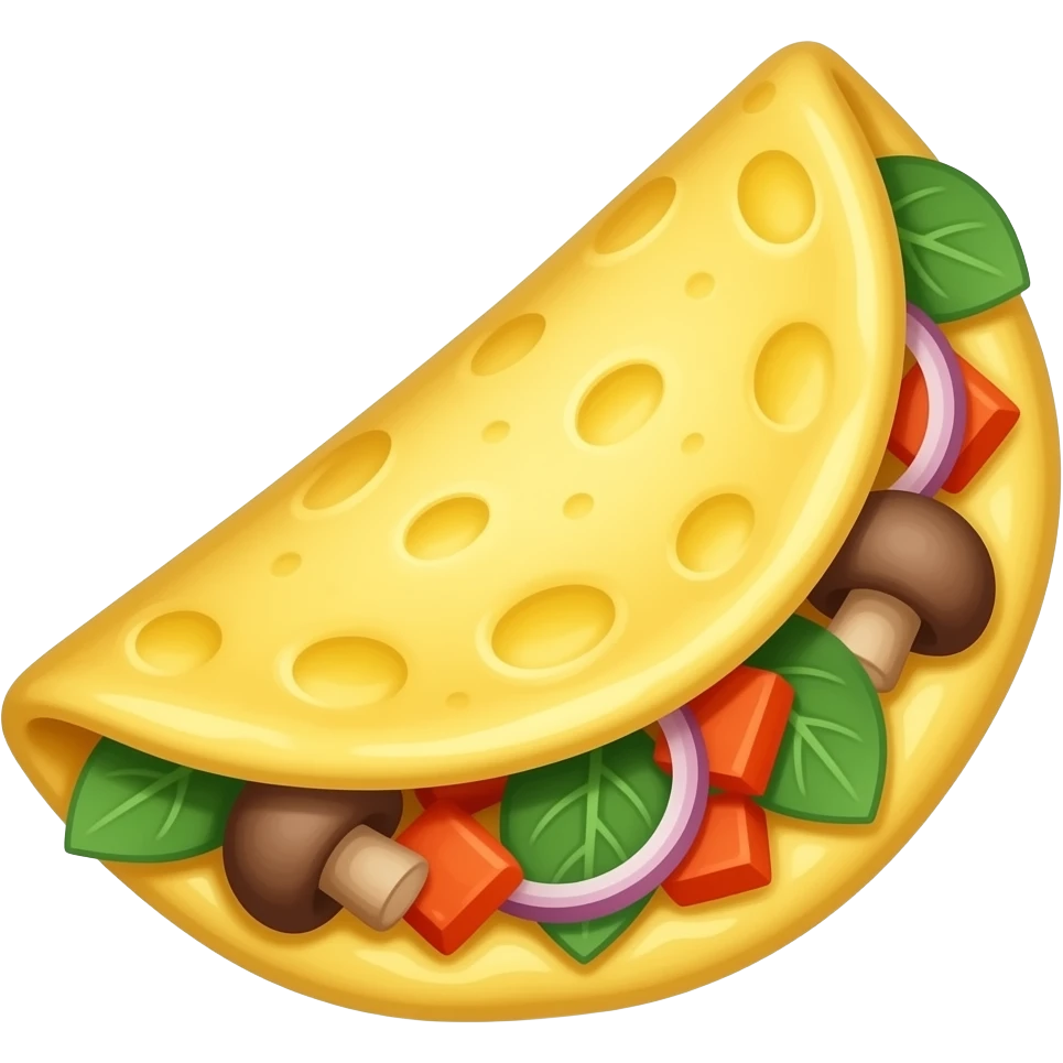 vegetable omelette emoji