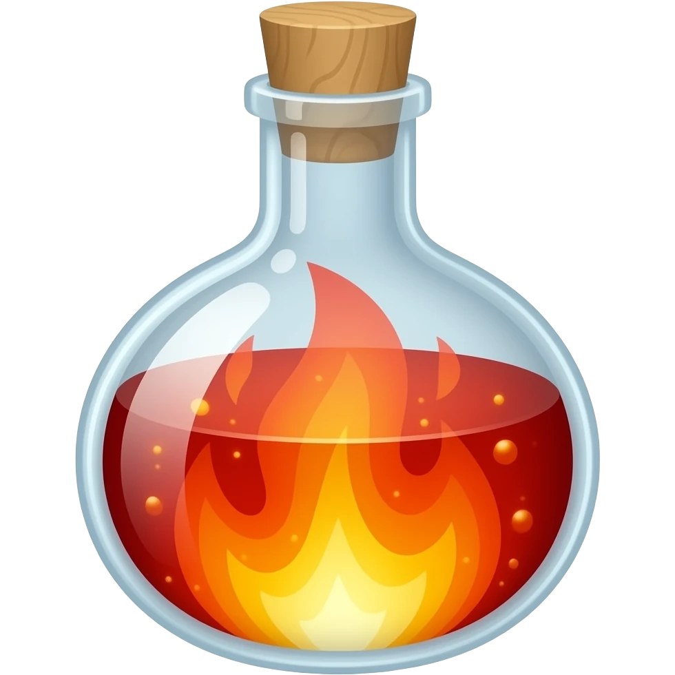potion fire emoji