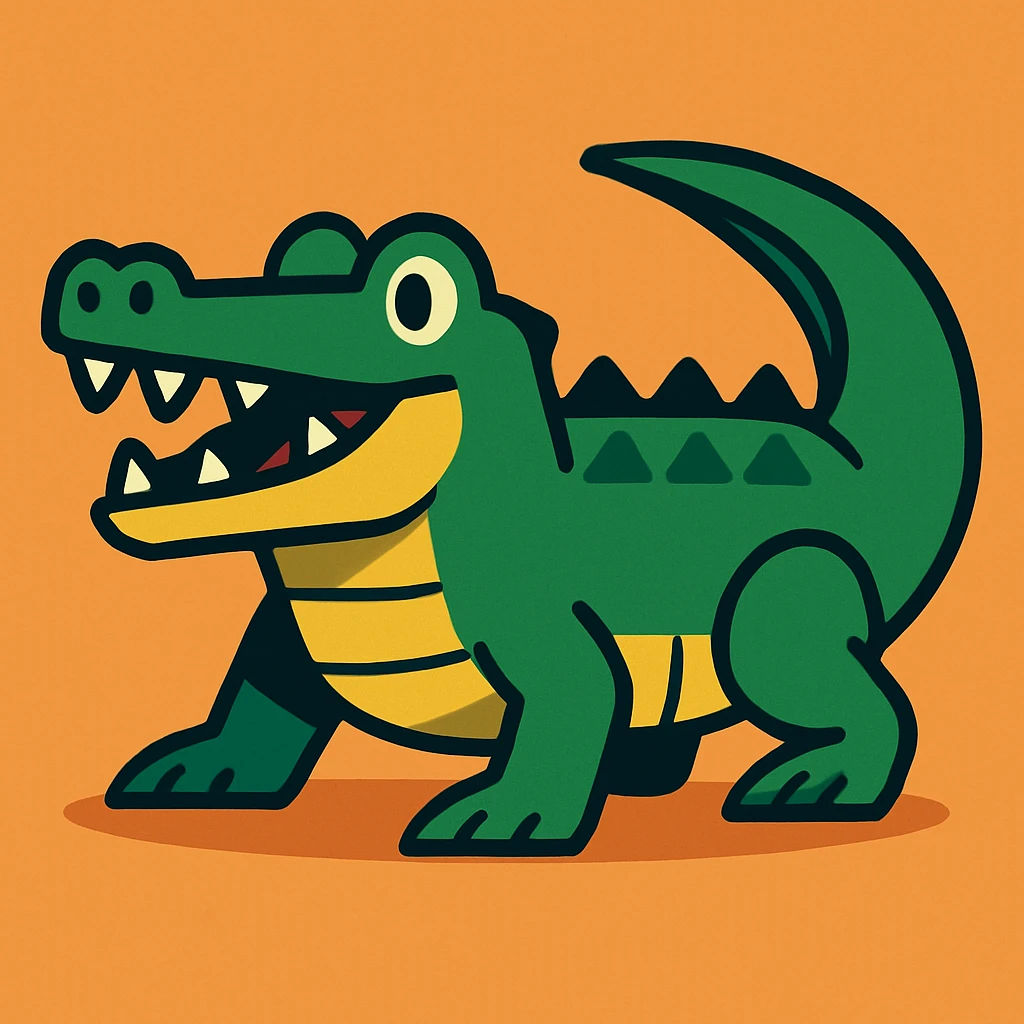 Crocodile emoji