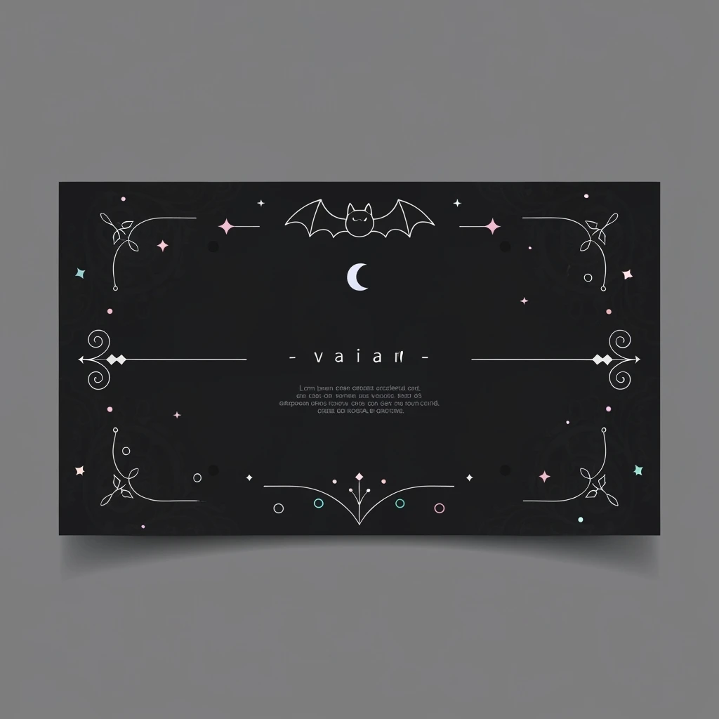 goth banner, cute, expressive, minimal, no text, variation 4 emoji