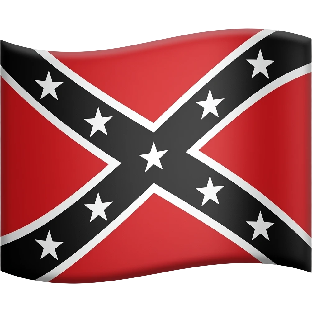 A rebel flag emoji