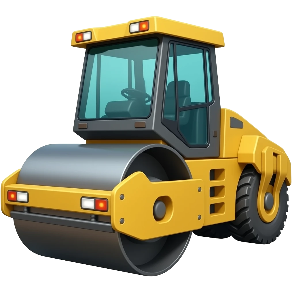 2drum roller for roads emoji