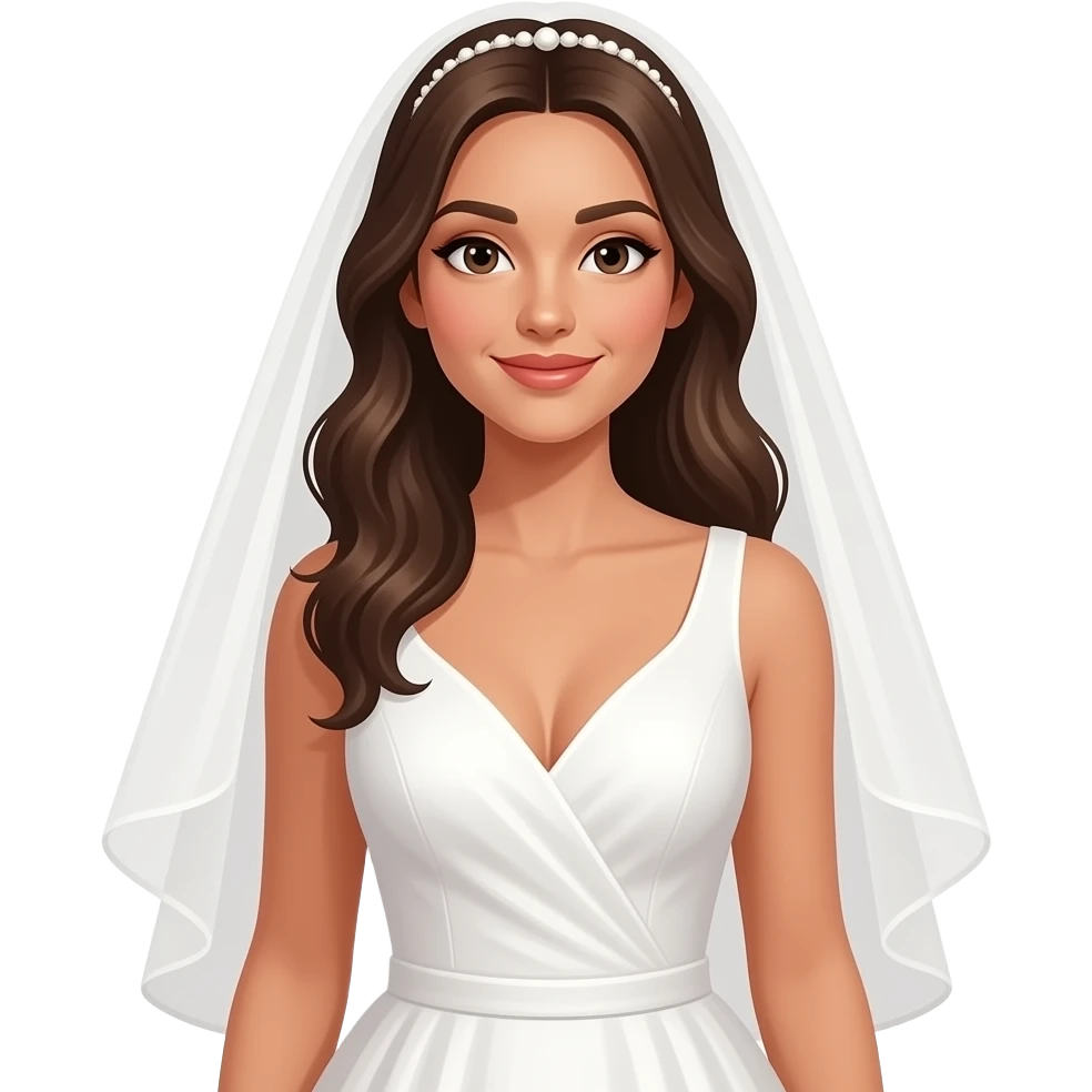 tanned glow bride emoji