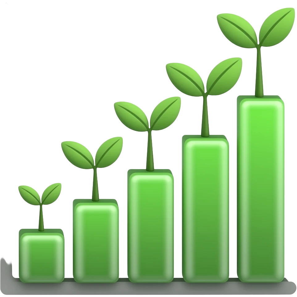 growing graphic emoji