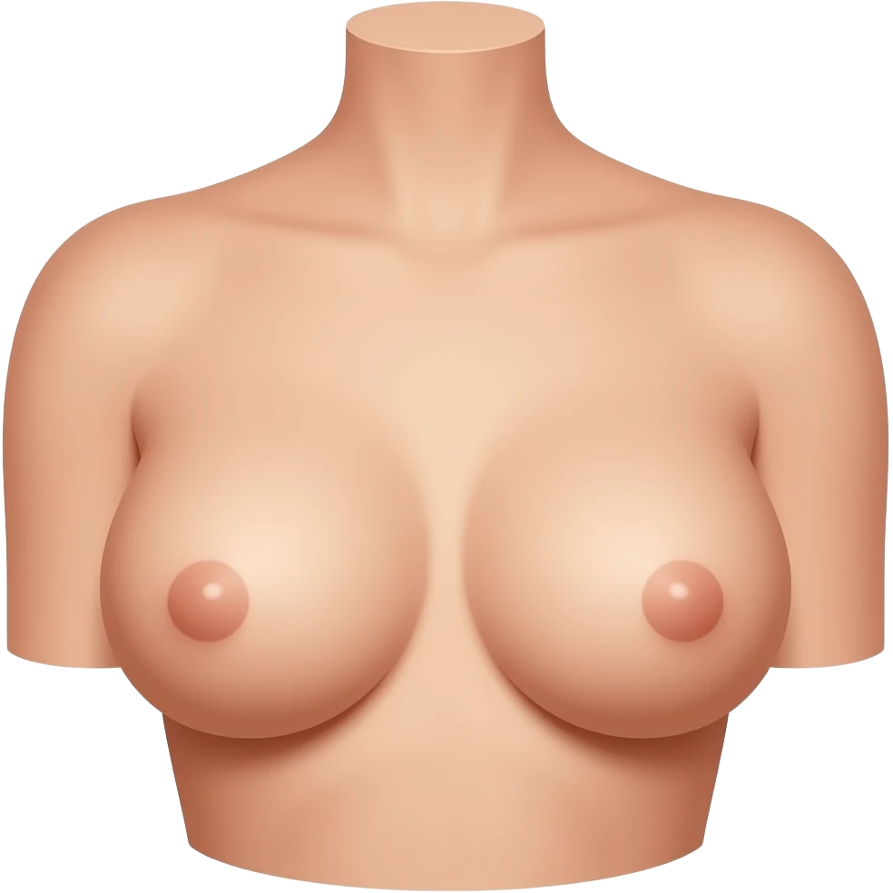 Boobs  and knock realistic emoji