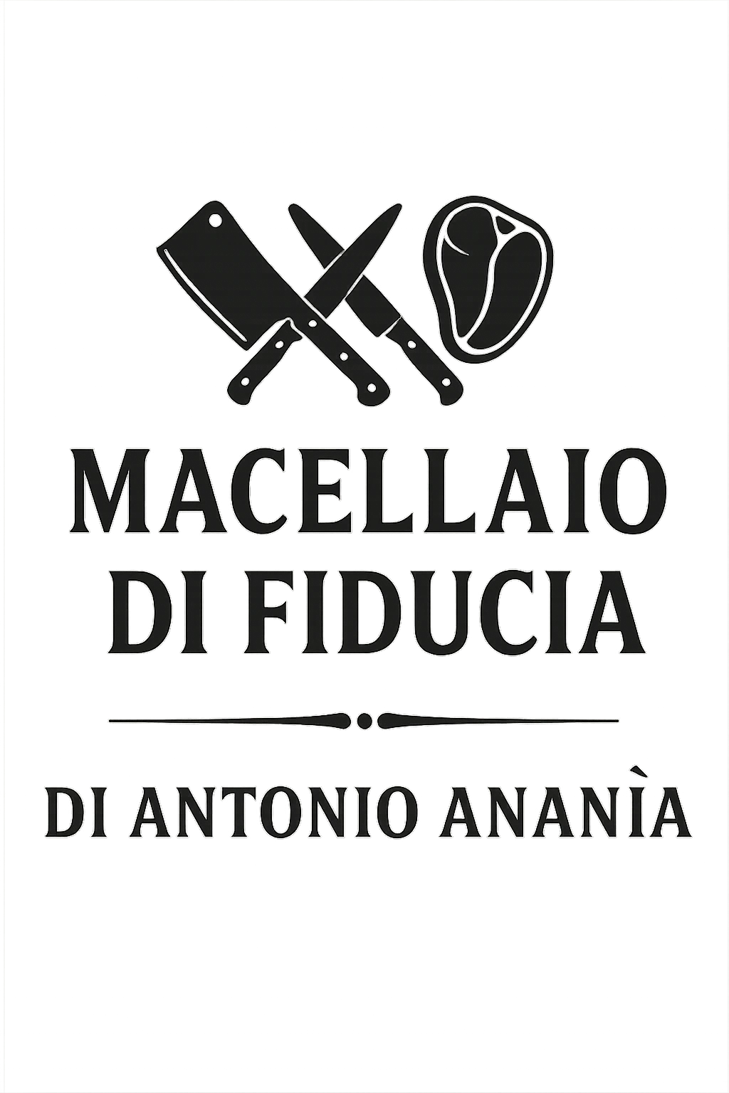 Macellaio chiamato "Macellaio di Fiducia di Antonio Ananìa" emoji