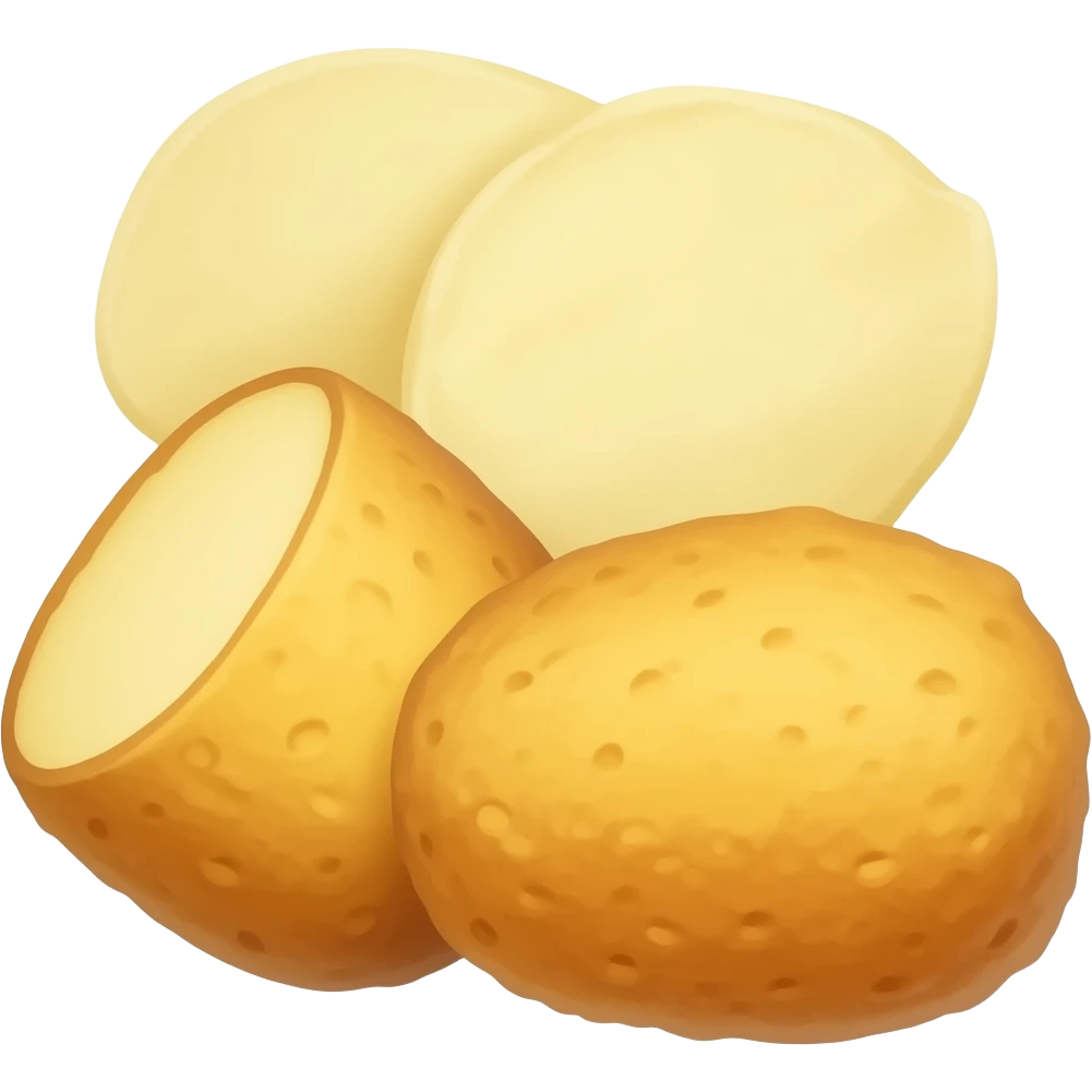 potato chips + nugget emoji