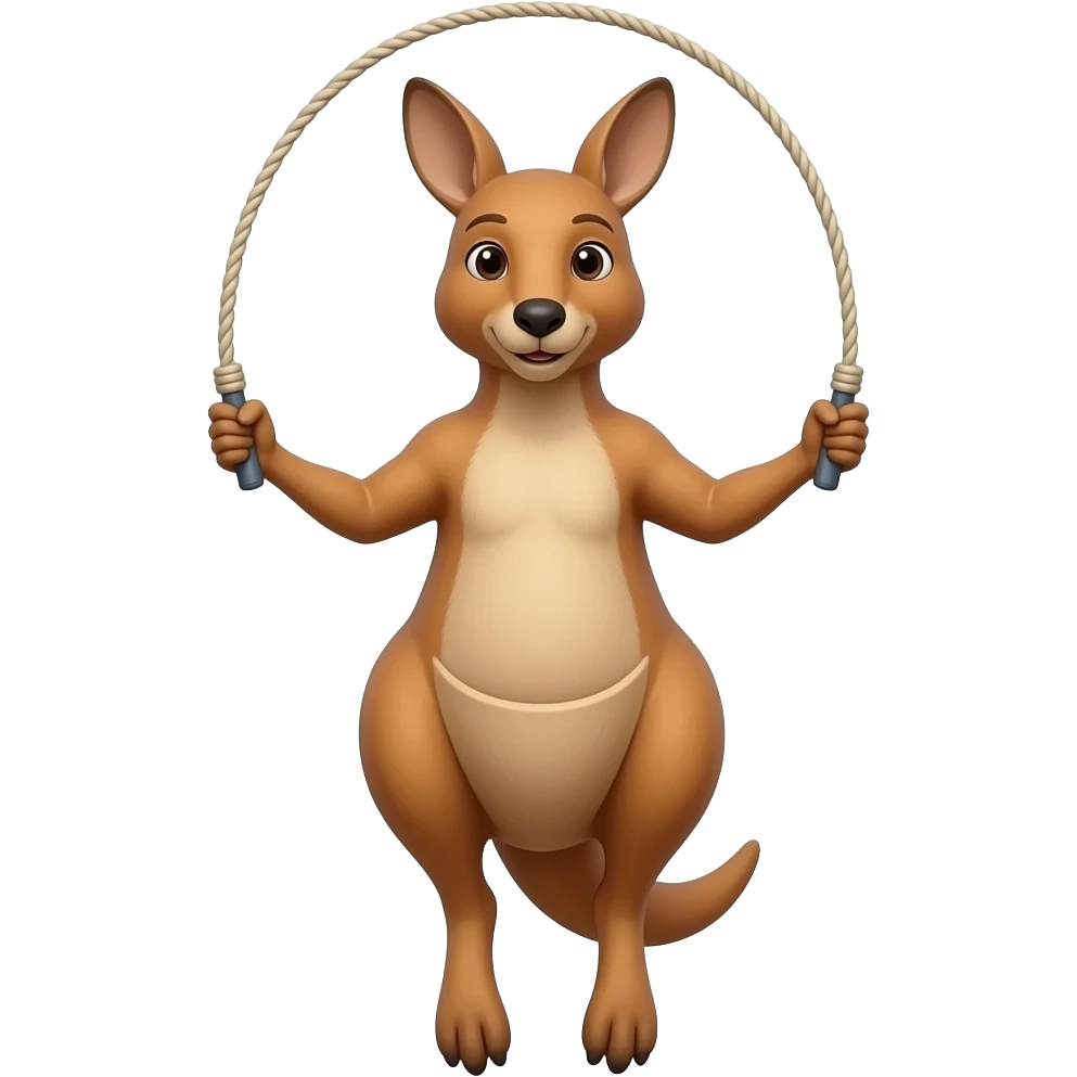 Ropeskipping tj trick känguruh emoji