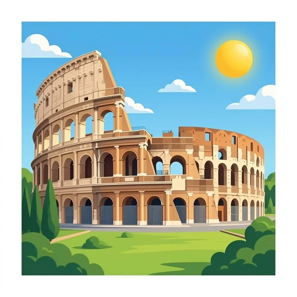 rome colosseum emoji