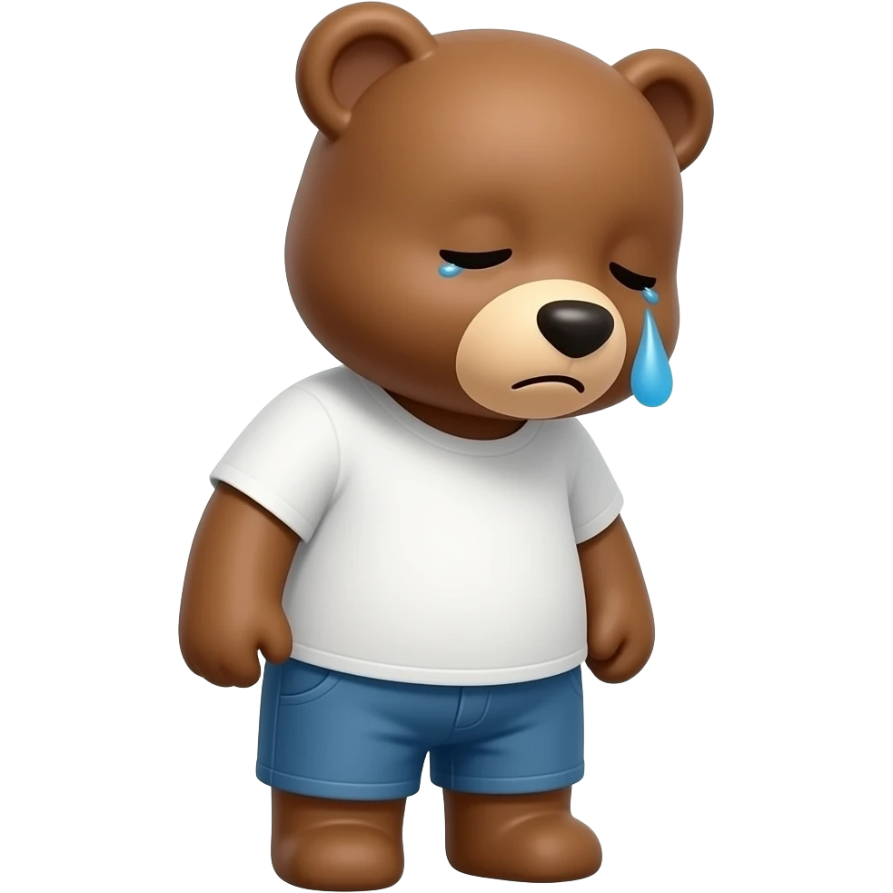 Unwell Bear emoji