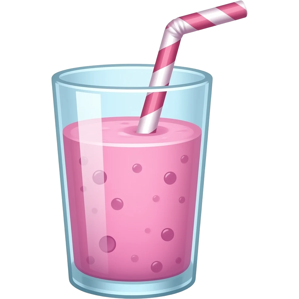 Smoothie pastel emoji