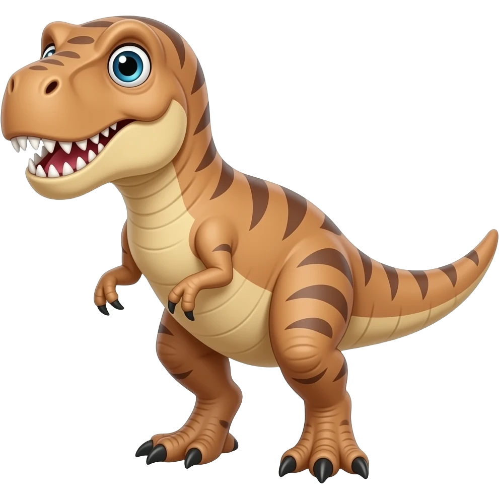 🧐 but with a t-rex instead emoji