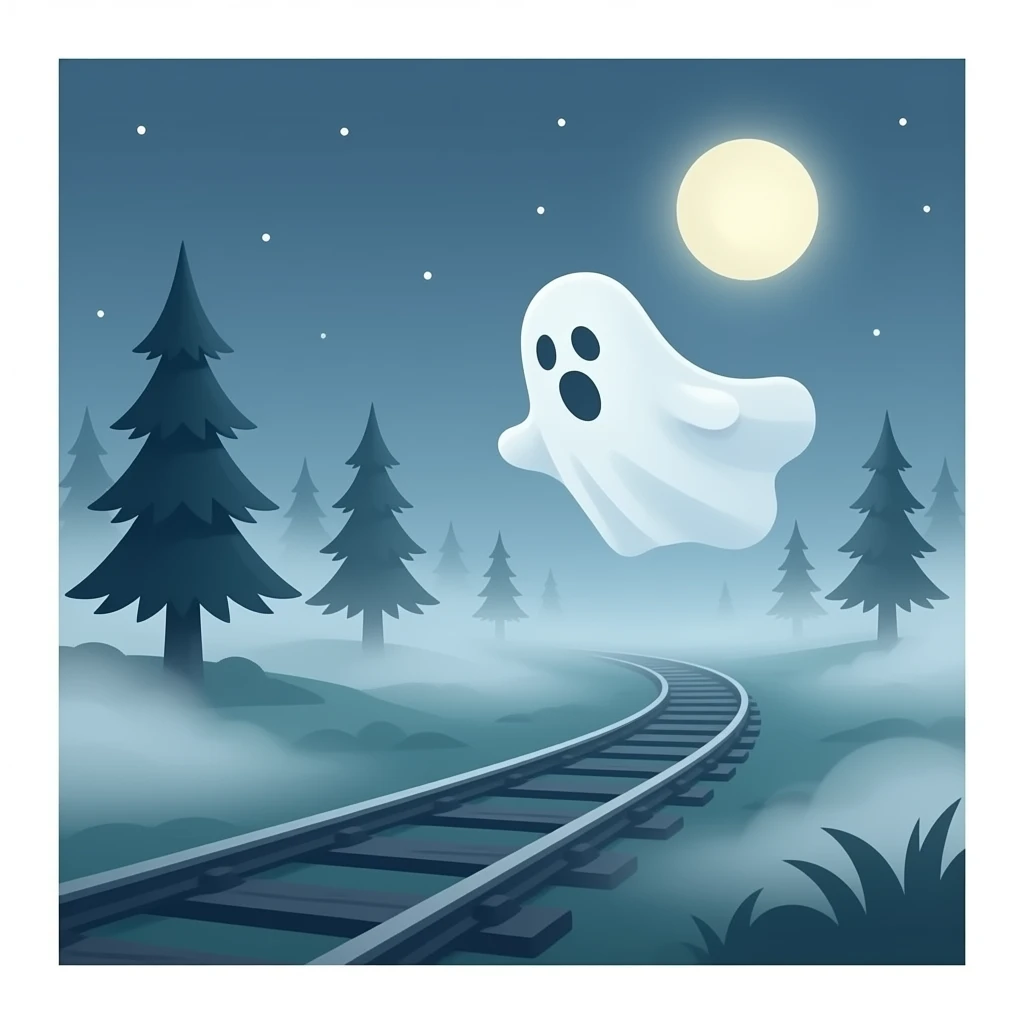 Ghost train emoji