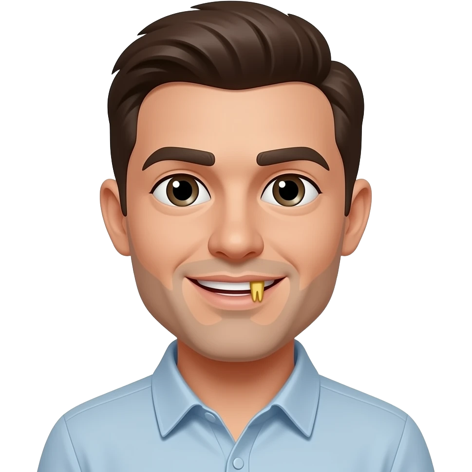 Gold tooth emoji emoji