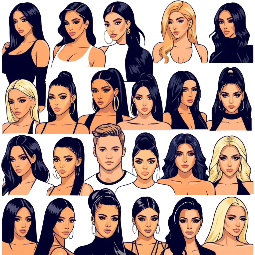 Josh King Madrid JetSet, Tefi Valenzuela, Ana Cheri, Valeria Orsini, Timiree, Kim Kardashian , Kylie Jenner, Narmin Assira, Jamie Maelani, Ashley Flores, Dan Fleyshman, DanielG, Shelby Sapp🔥🔥🔥 emoji