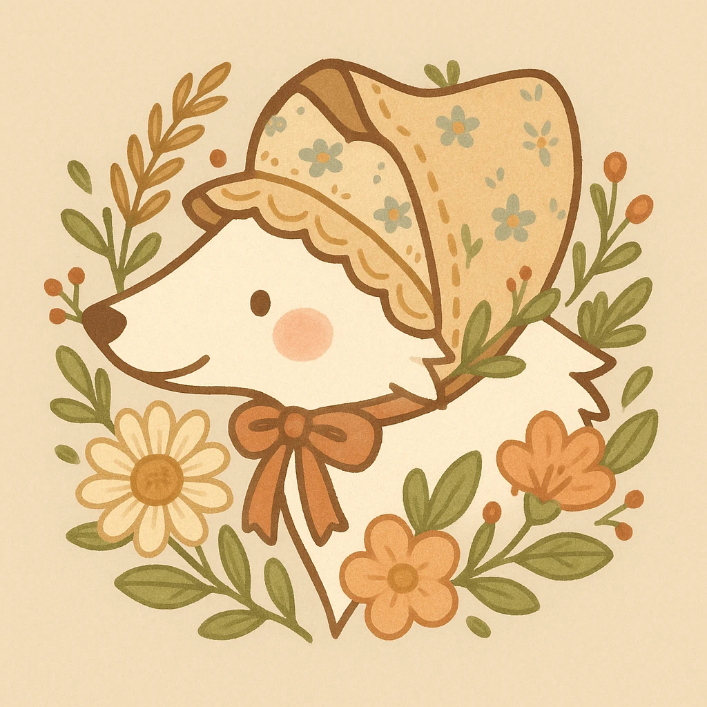Give the Overwolf logo a cute cottagecore makeover emoji