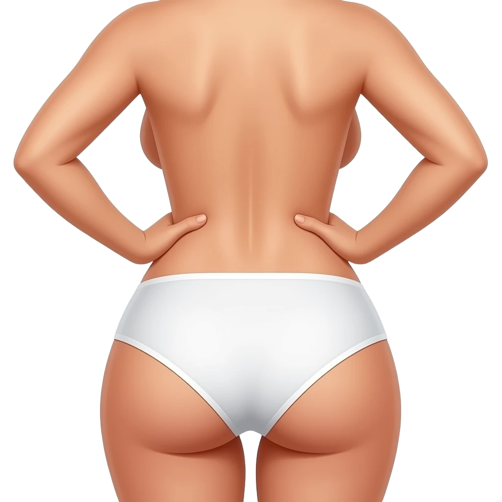 White women topless in white panties smacking her butt while she is squeezing her breats emoji