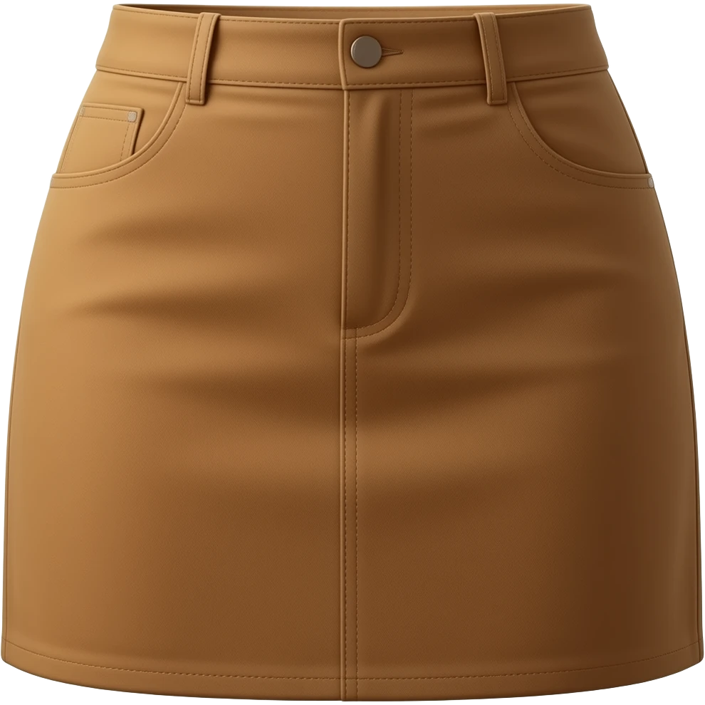 tan SUEDE MIDI SKIRT to ankle, form fitting emoji