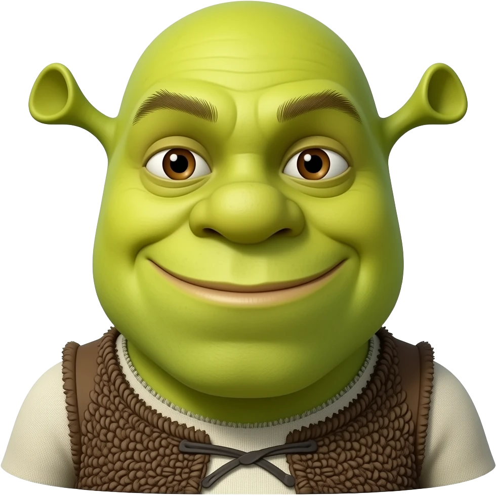 I want to create shrek emoji