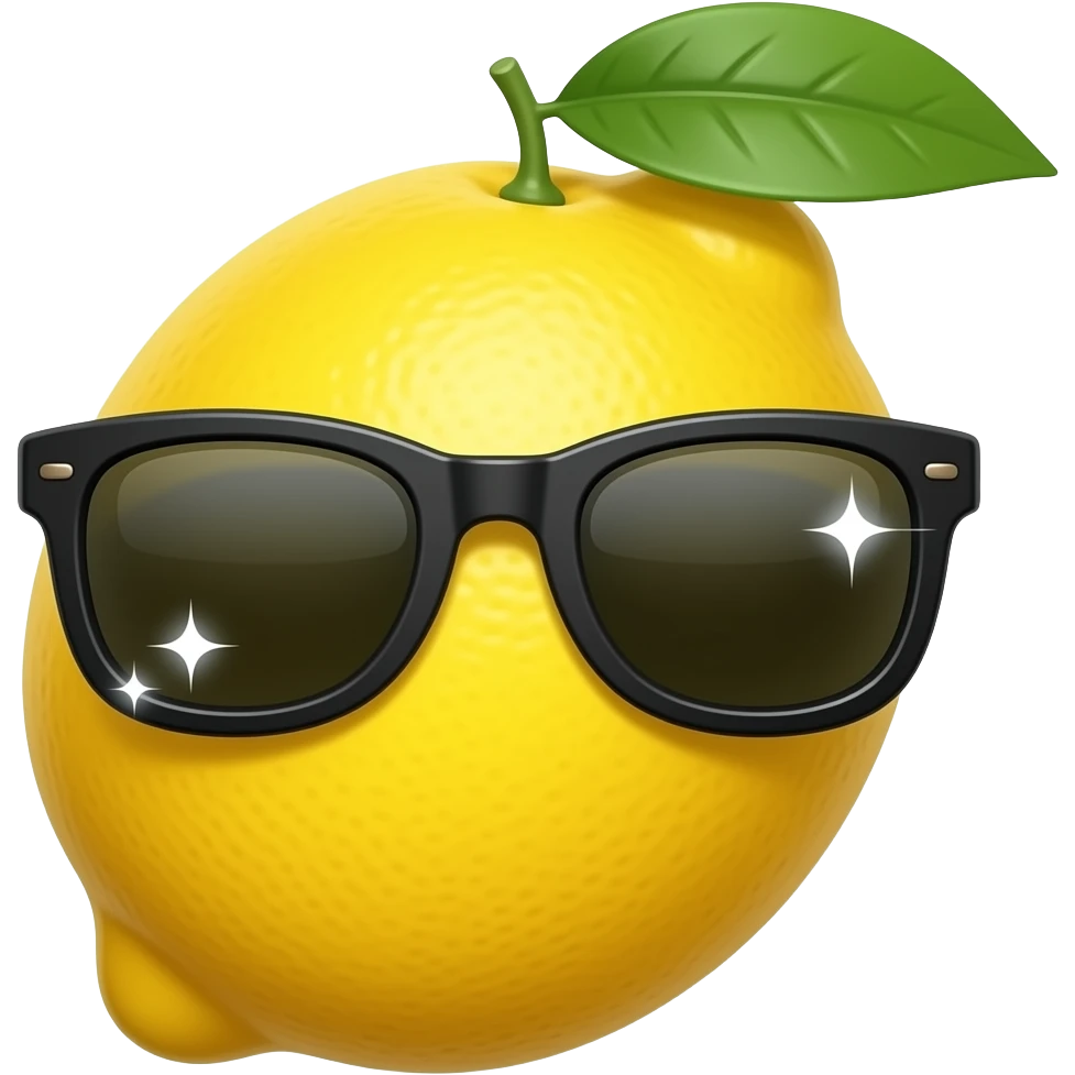 🍋✨🕶 emoji