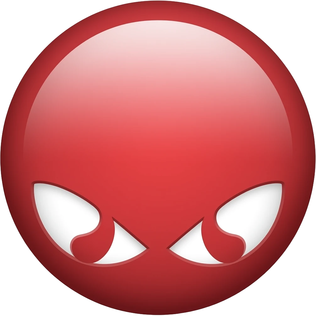 Gaara symbol in red emoji