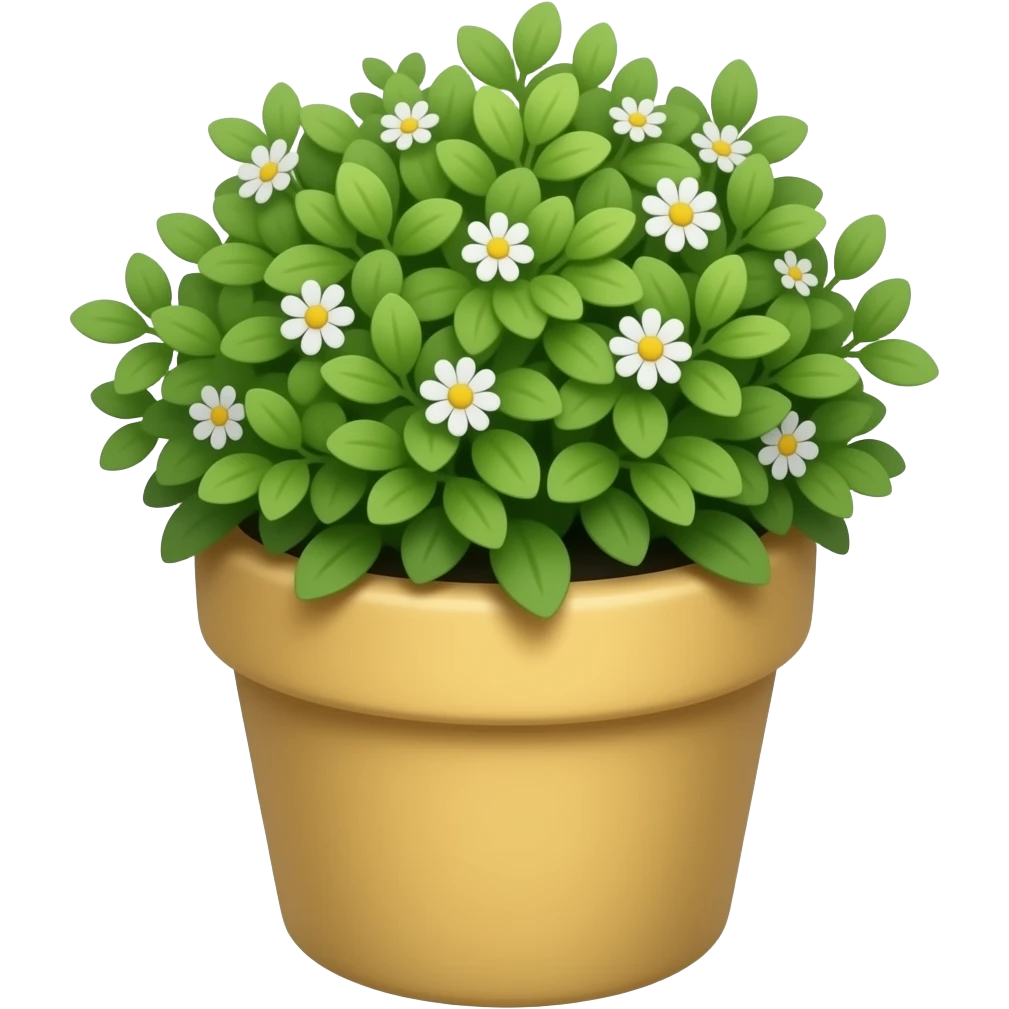 flower pot emoji