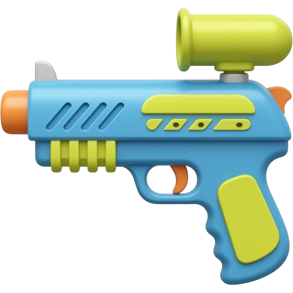 water gun emoji
