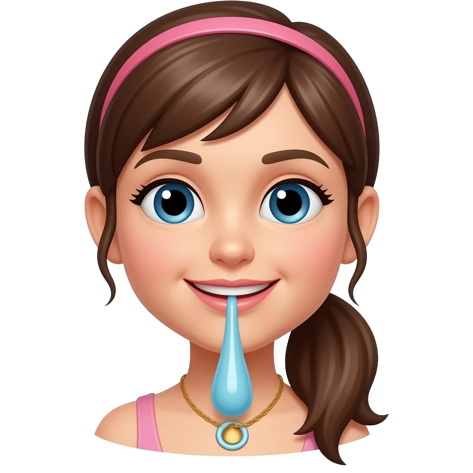 Girl butt pooper emoji