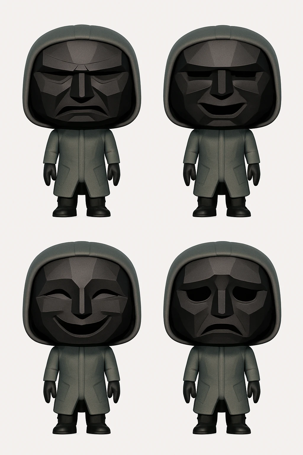 can you give different expressions to this picture.
 emoji