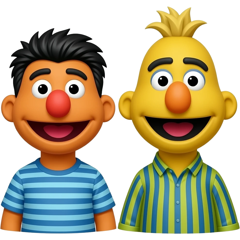 Bert and Ernie emoji