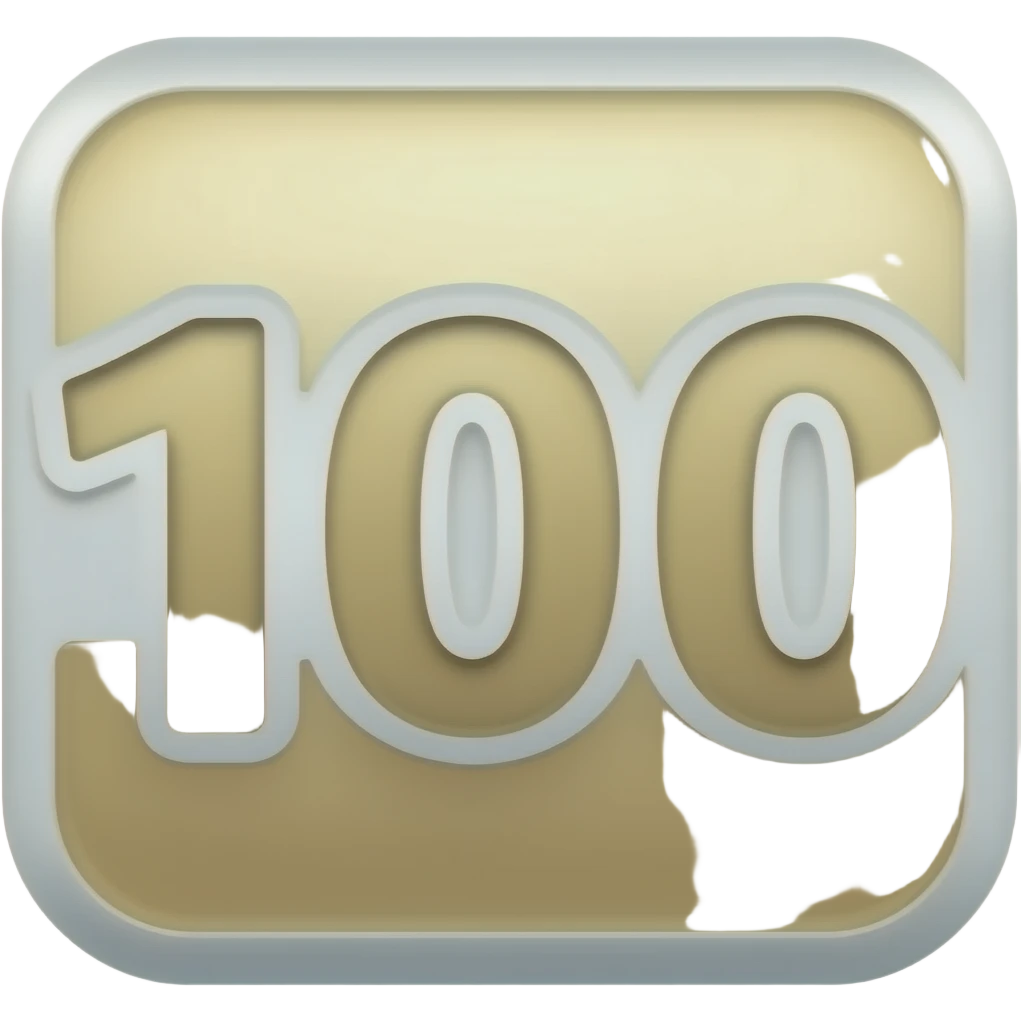 Emoji do número cem emoji
