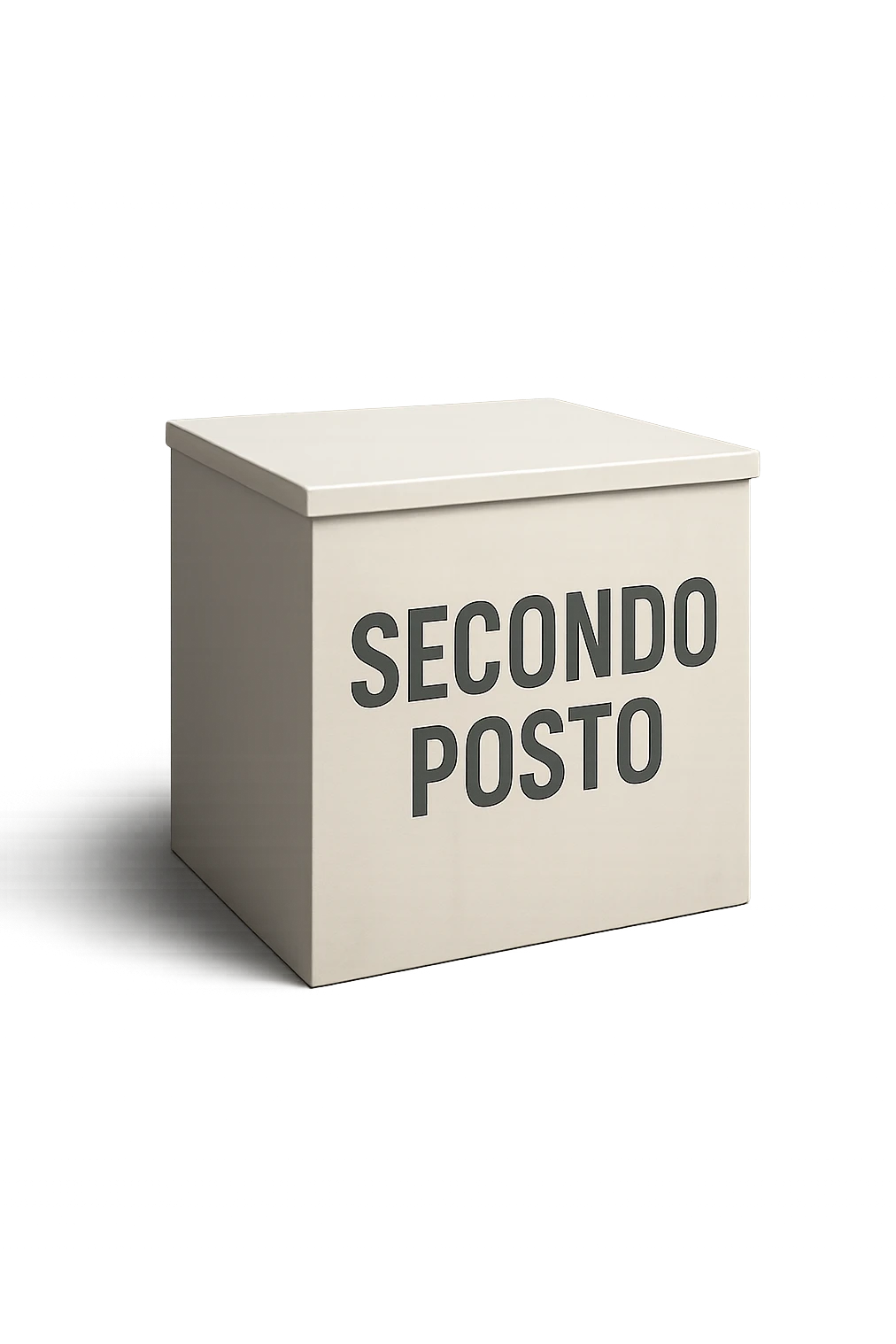 PODIO CON LA SCRITTA "SECONDO POSTO", iperrealistico 4k emoji