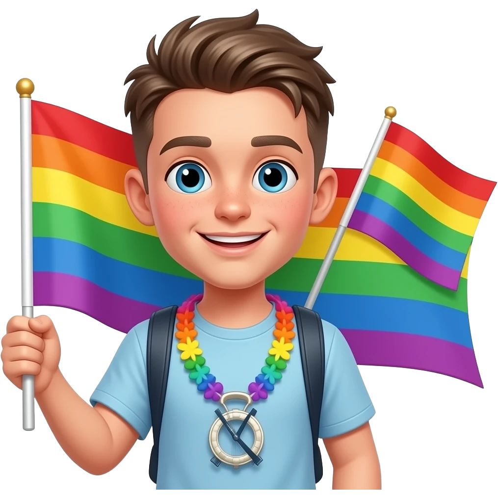 A GAY PRIDE ORPAH emoji