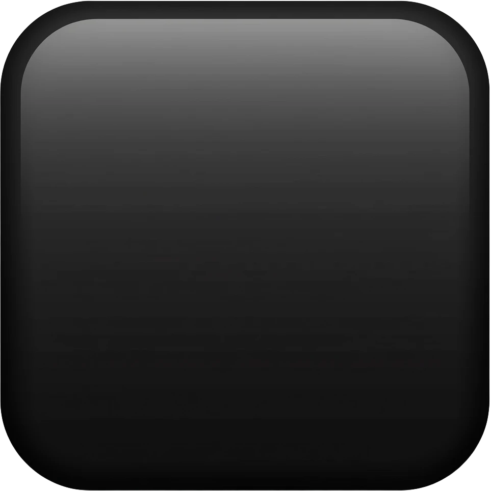 UN CUADRADO NEGRO} emoji