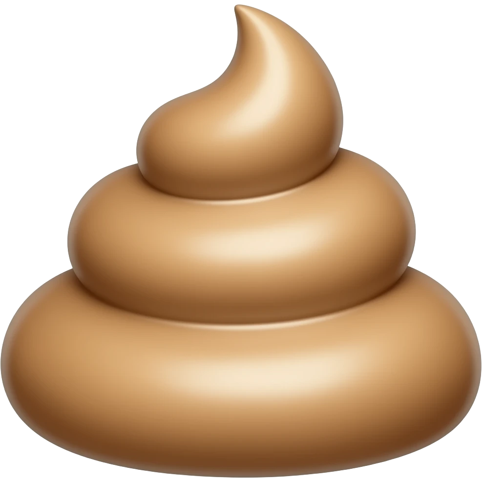 Poo cream emoji