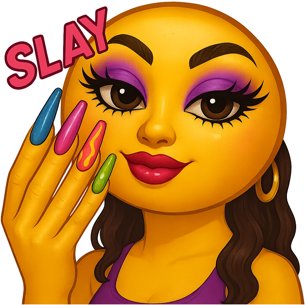 Edit the image keeping the transparent background and maintaining the GPT Image style. emoji