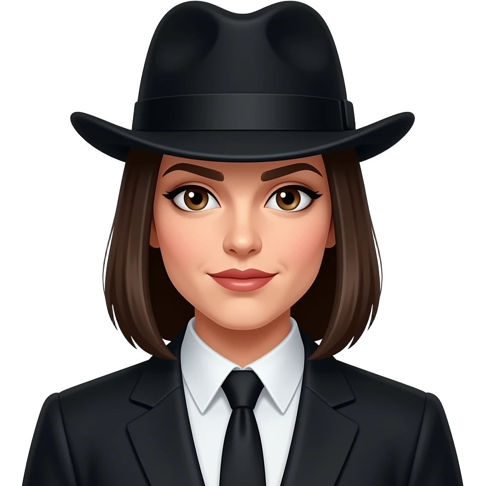 Female mafia emoji emoji