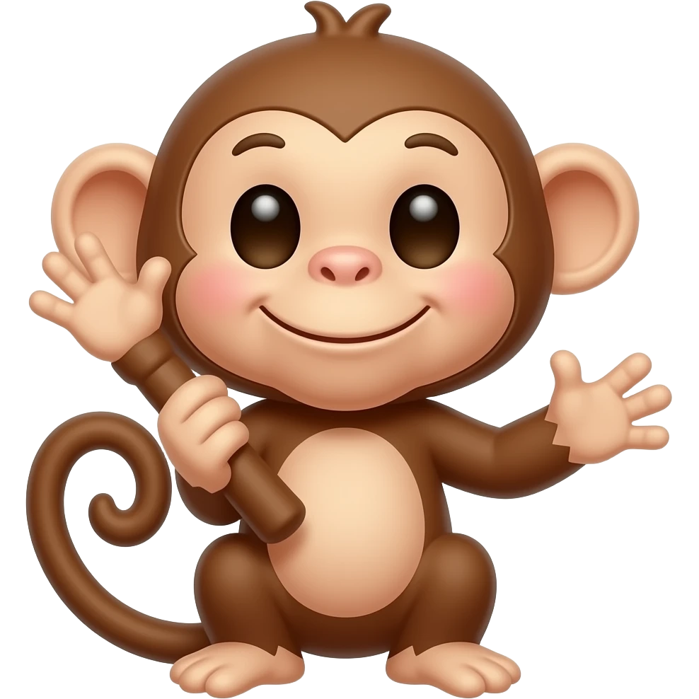 monkey ass nigga emoji