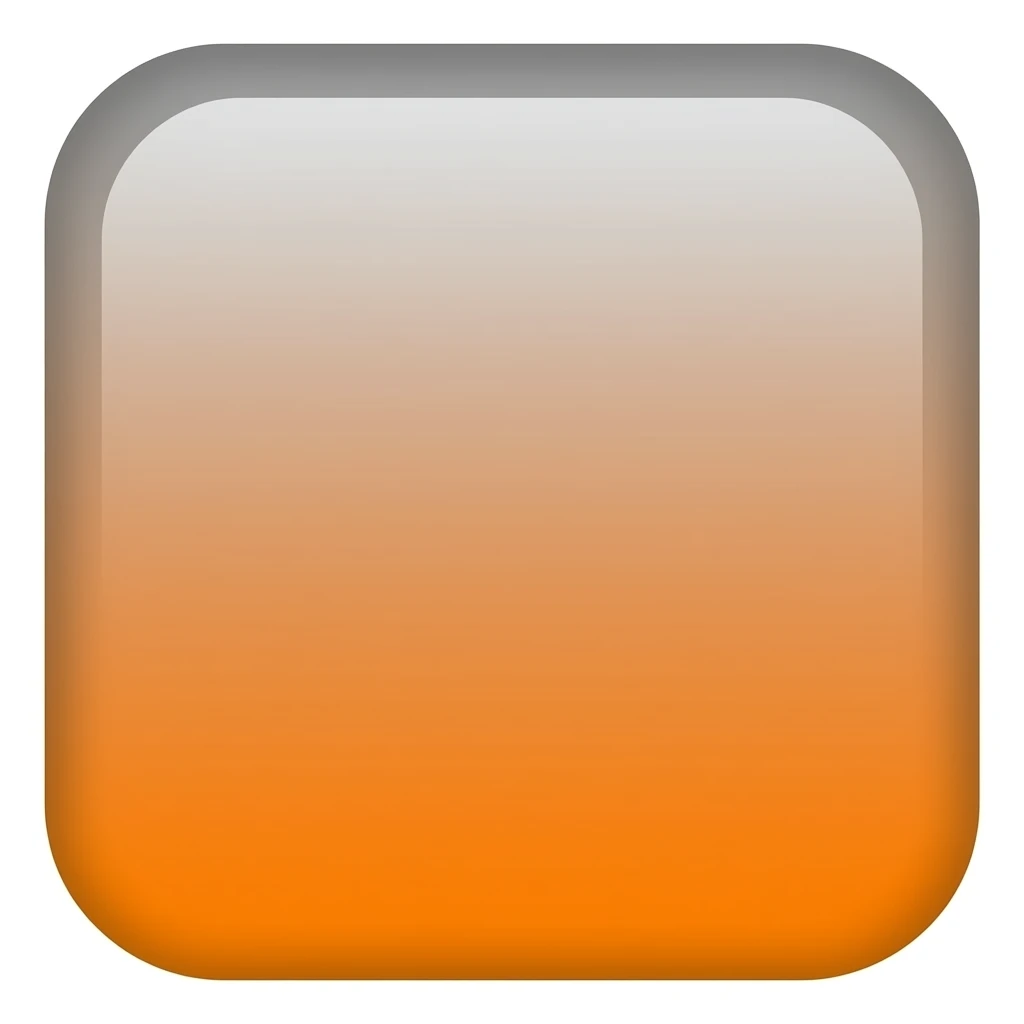 gray and orange ombre emoji