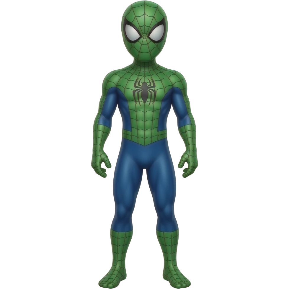 SPIDERMAN VERDECUERPO COMPLETO emoji