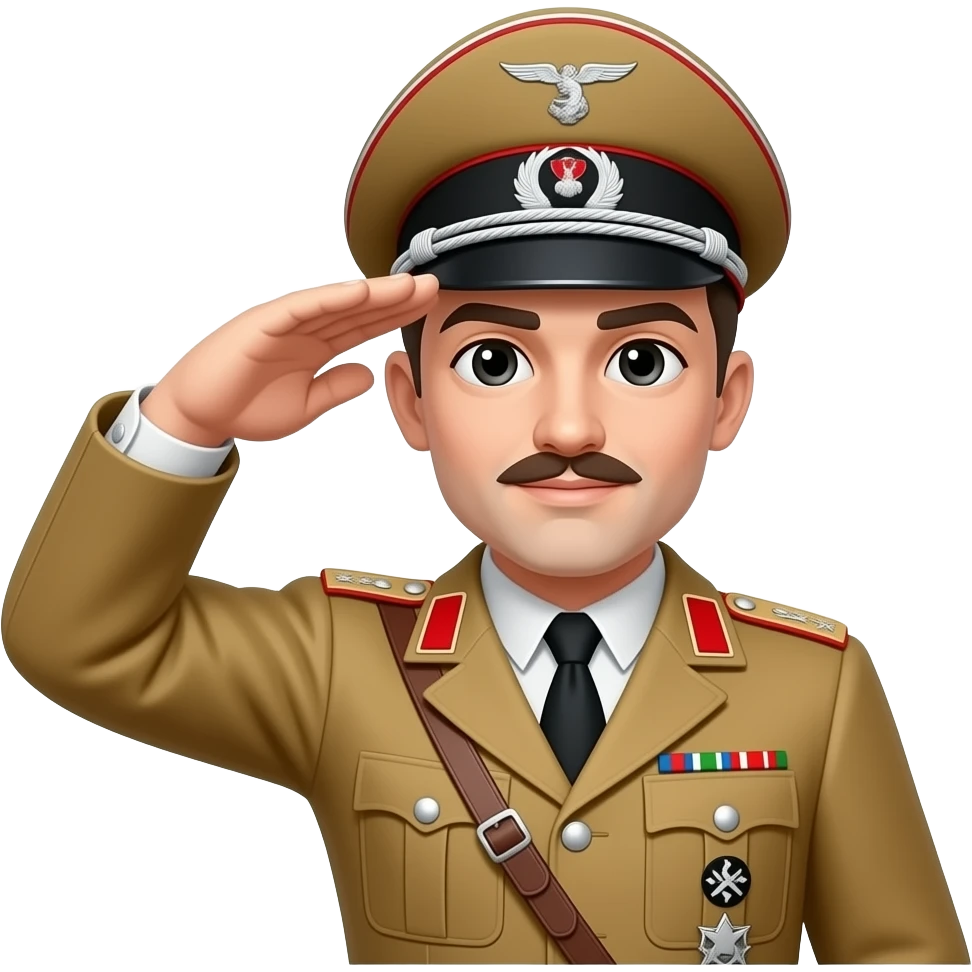 Nazi salute emoji
