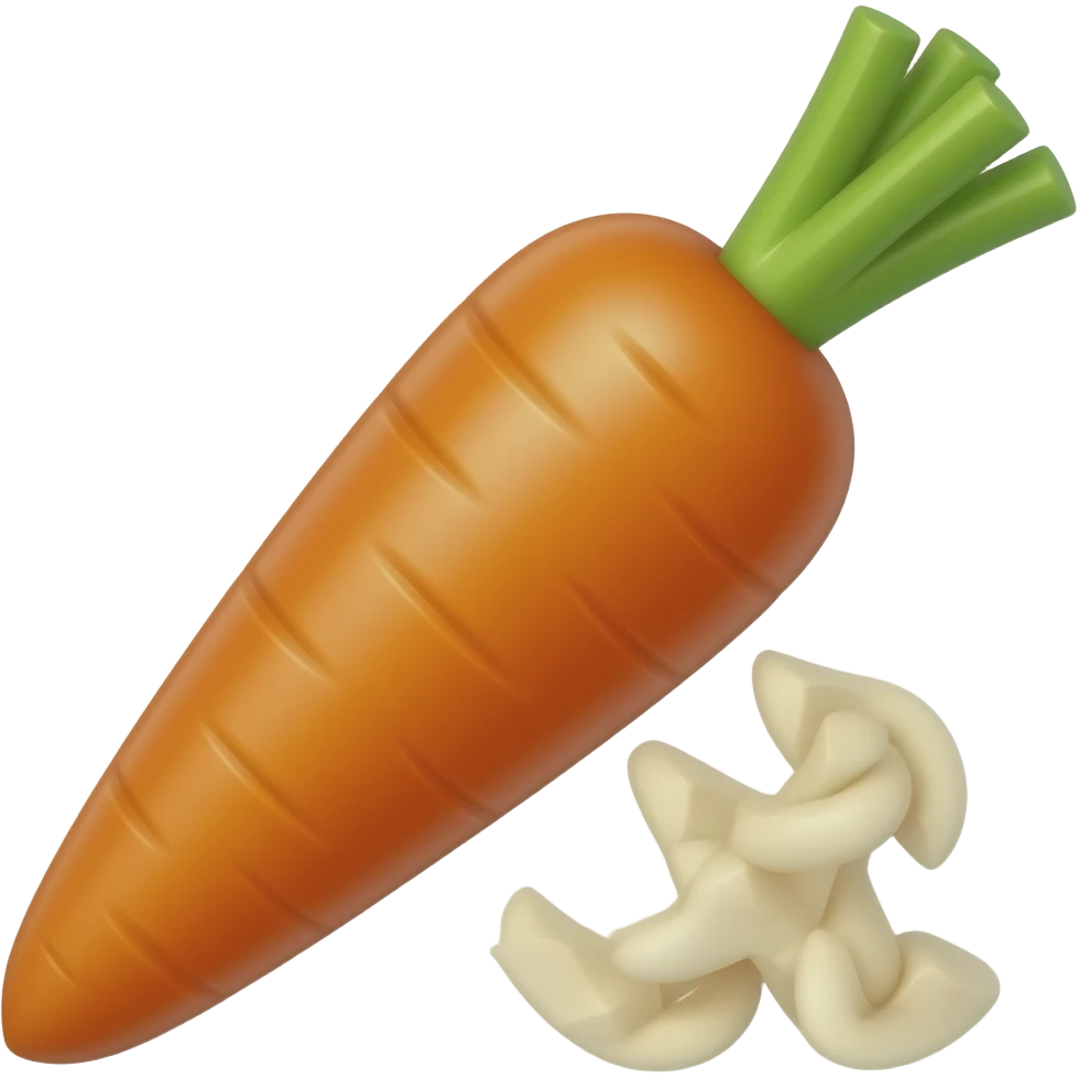 Carroten tan gel emoji