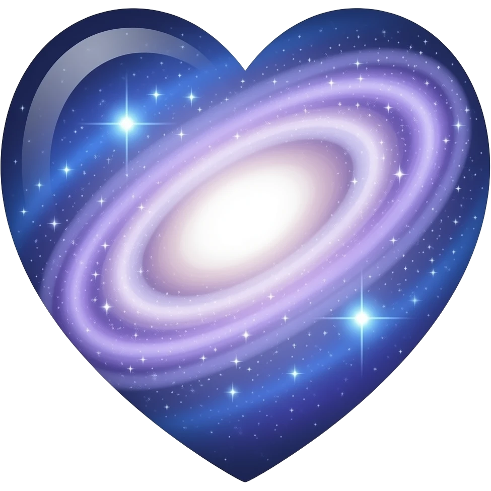 Corazon galáctico emoji