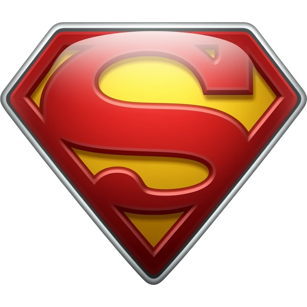 Superman logo emoji