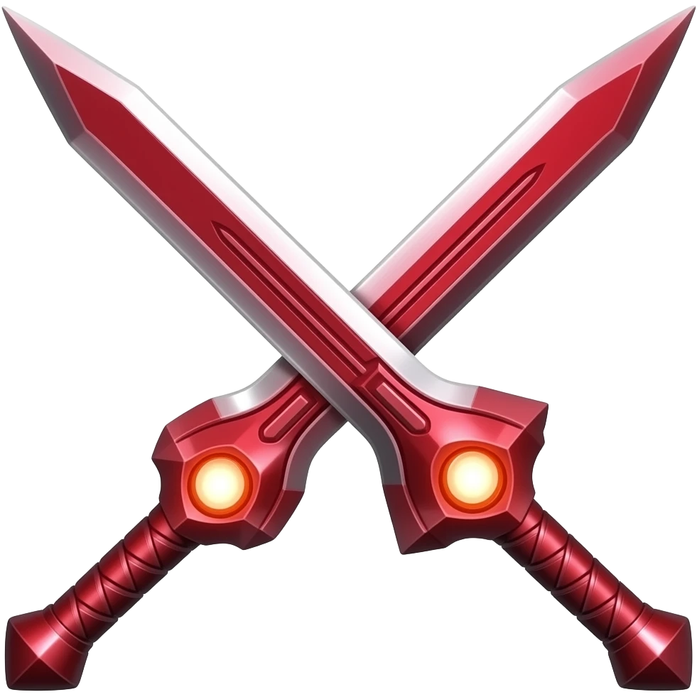 Future red sword emoji