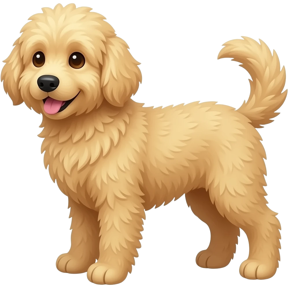 Goldendoodle emoji