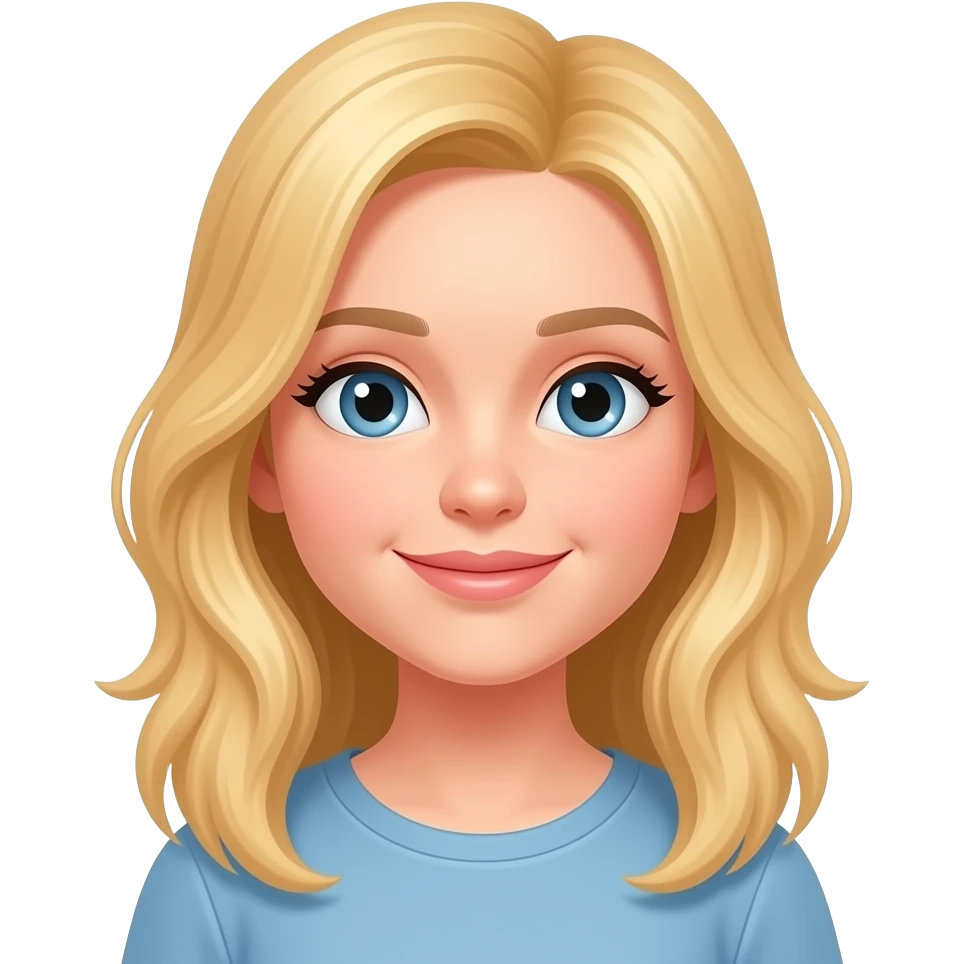 a  nice girl called  bethany nice and loveing  with blond hair emoji