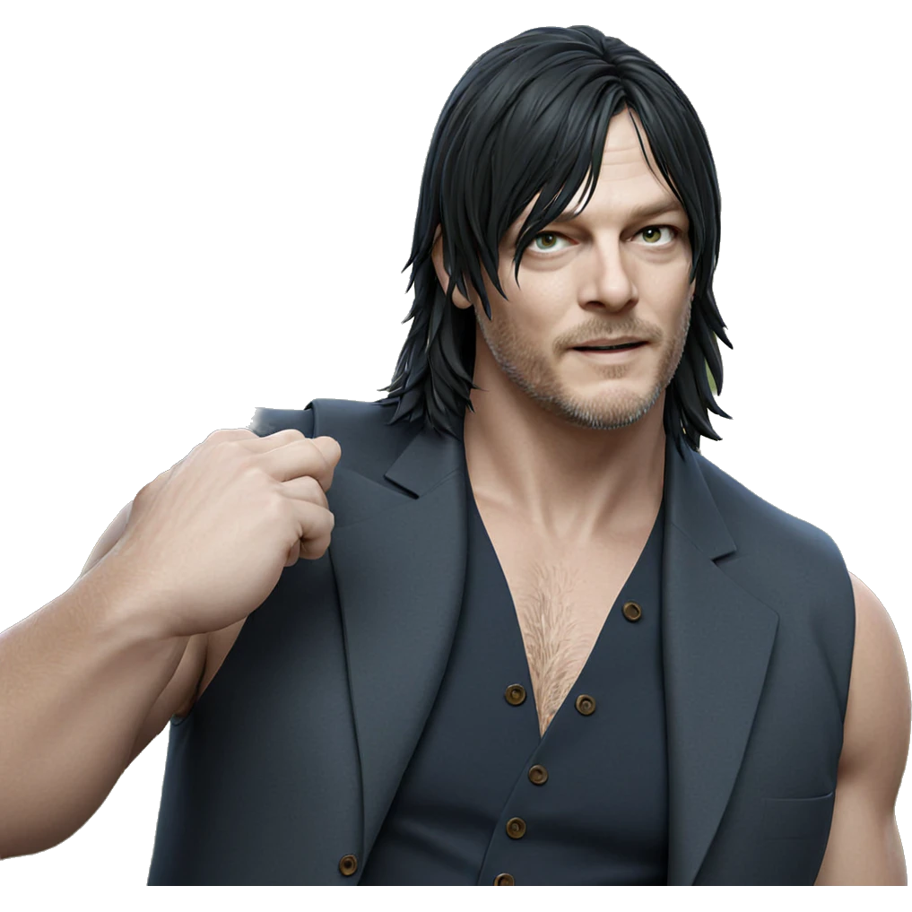 outdoor portrait of stylish man emoji